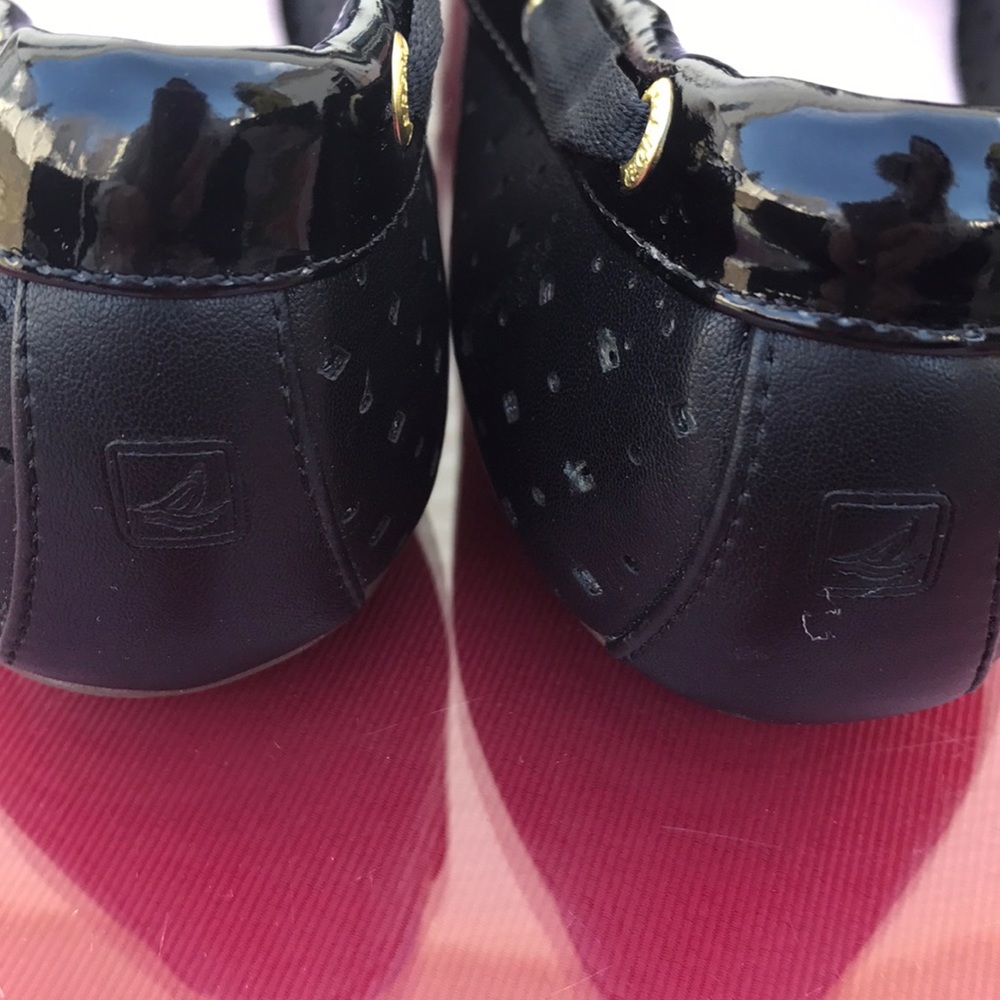 Sperry Top sided super cut black loafers - Picture 4 of 7